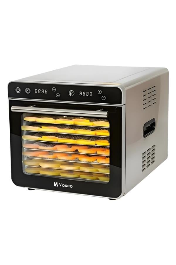 Vosco Meyve Kurutma Makinesi 8 Tepsili 700W Stok Kodu (VSS-08C)