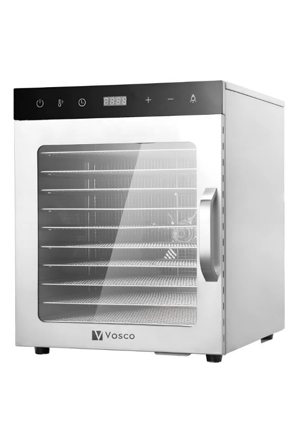 Vosco Meyve Kurutma Makinesi 10 Tepsili 800W Stok Kodu (VSS-10H)