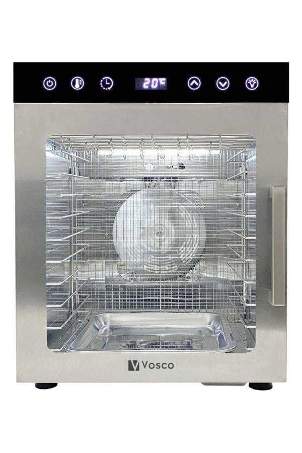 Vosco Meyve Kurutma Makinesi 10 Tepsili 800W Stok Kodu (VSS-10H)