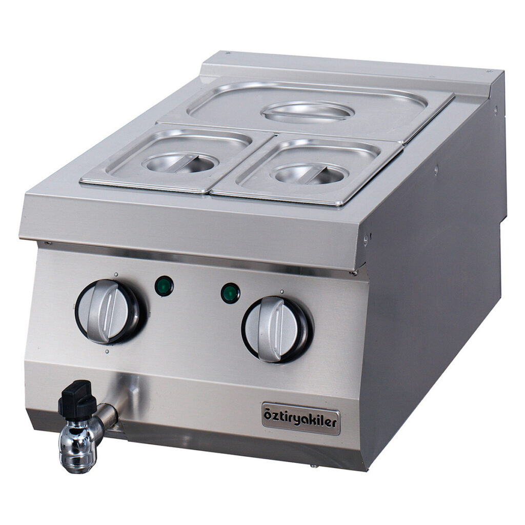 700 Seri Set Üstü Bain Marie Elektrikli 40×70×30-GN Kaplar Hariç