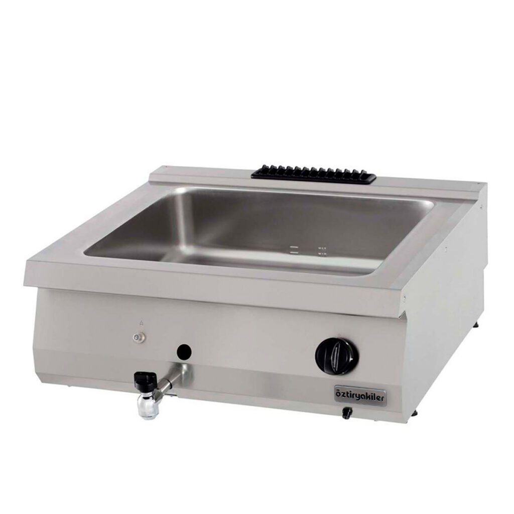 700 Seri Set Üstü Bain Marie Gazlı 80×70×30-GN Kaplar Hariç