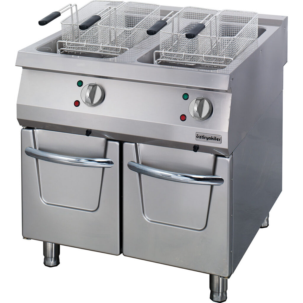 900 Seri Fritoz Dolaplı Elektrikli 80×90×85