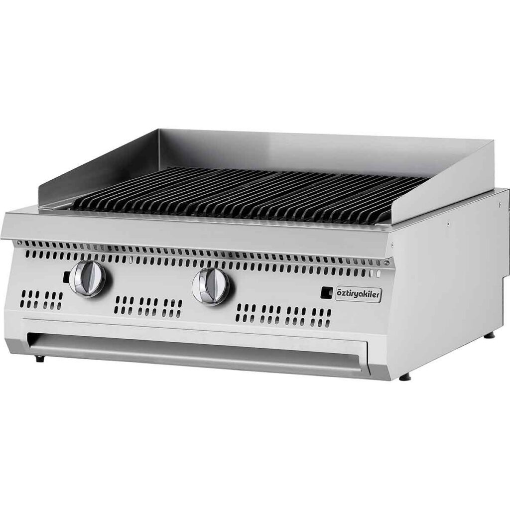 700 Seri Set Üstü Dokum Izgara Gazlı V2 Model 80×70×30