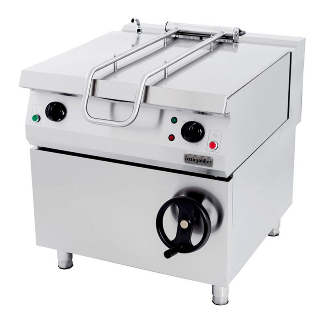 900 Seri Devrilir Tava Gazlı 100 lt. 100×90×85-Elektronik Ateşlemeli