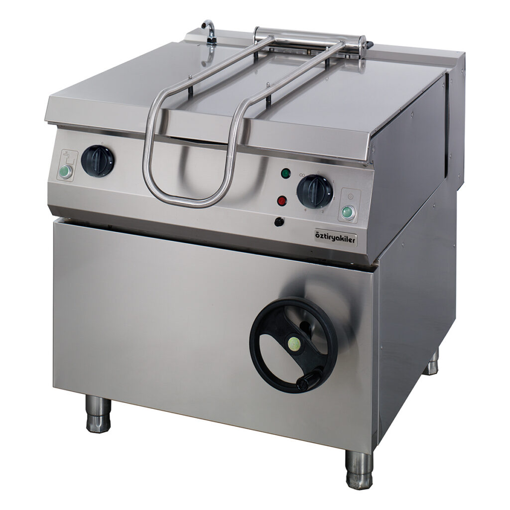 900 Seri Devrilir Tava Elektrikli 100 lt. 100×90×85