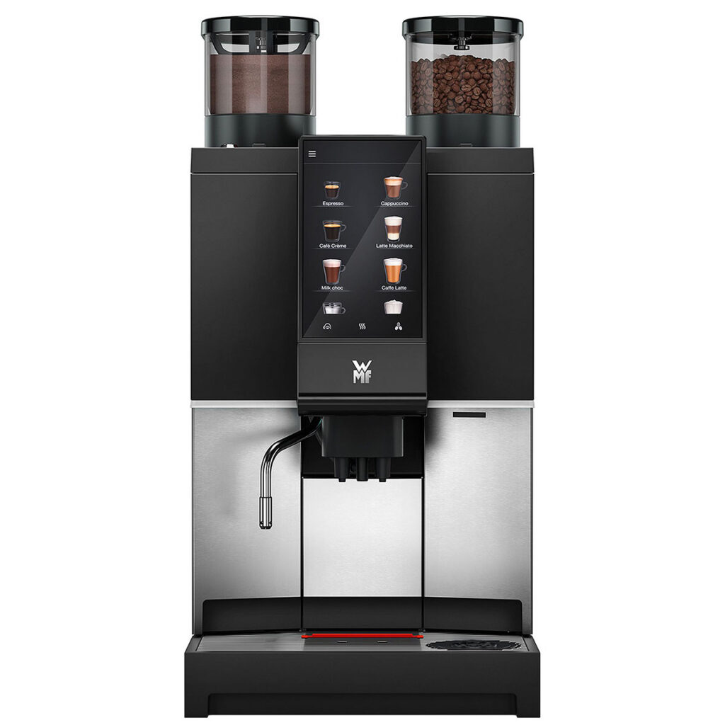 WMF 1300S BASIC MILK 1 GRINDER + 1 ÇİKOLATA SU TANKLI KAHVE MAKİNESİ