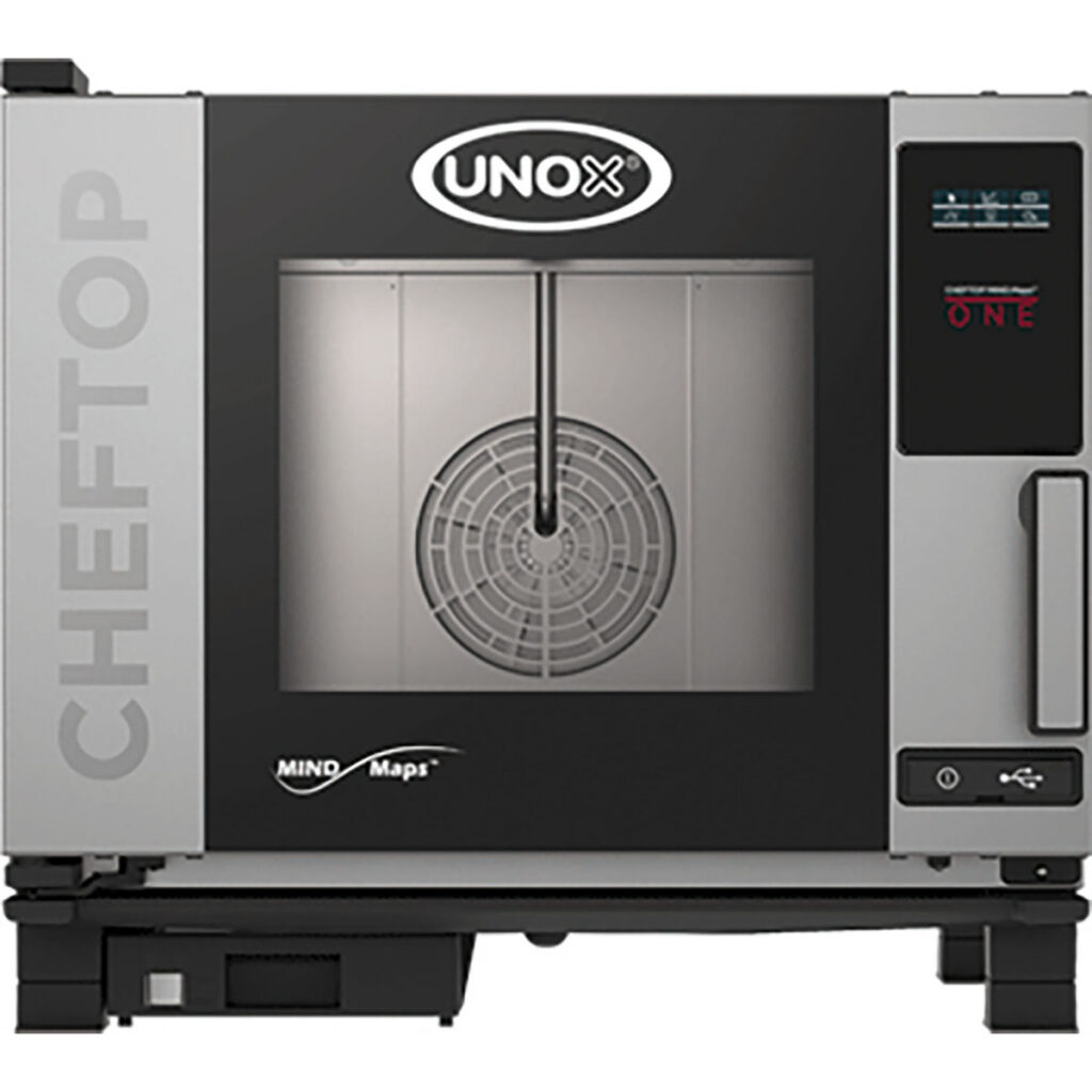 Unox Chef Top 5 GN 1/1 Kombı Fırın Elektrıklı Plus Model + Kurulum Kıtı Gırılmelı
