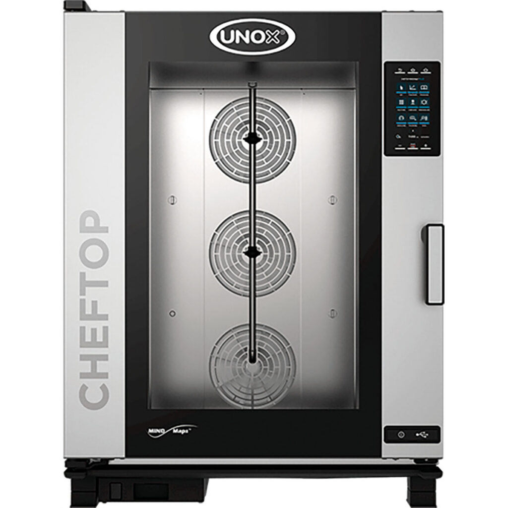 Unox Chef Top 10 GN 2/1 Kombı Fırın Elektrıklı Plus Model + Kurulum Kıtı Gırılmelı