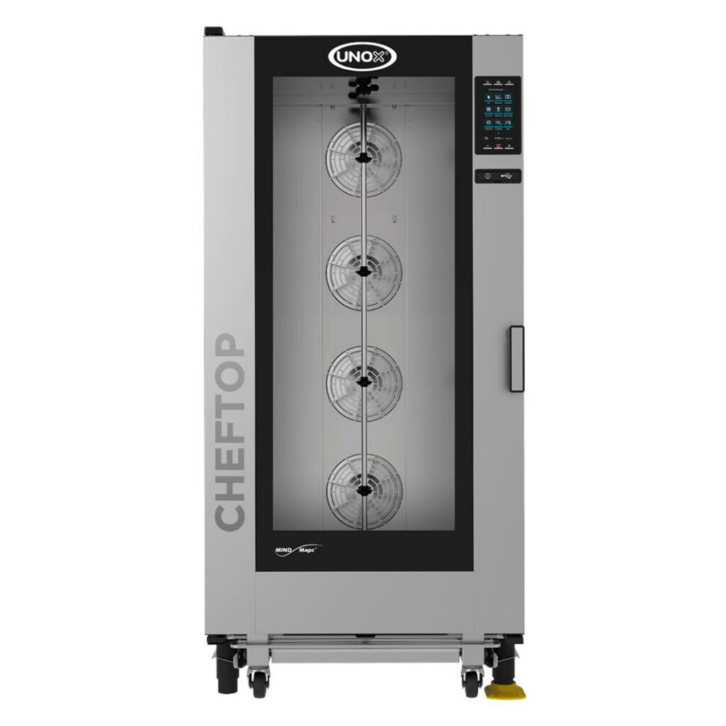 Unox Chef Top 20 GN 2/1 Kombı Fırın Gazlı Plus Model