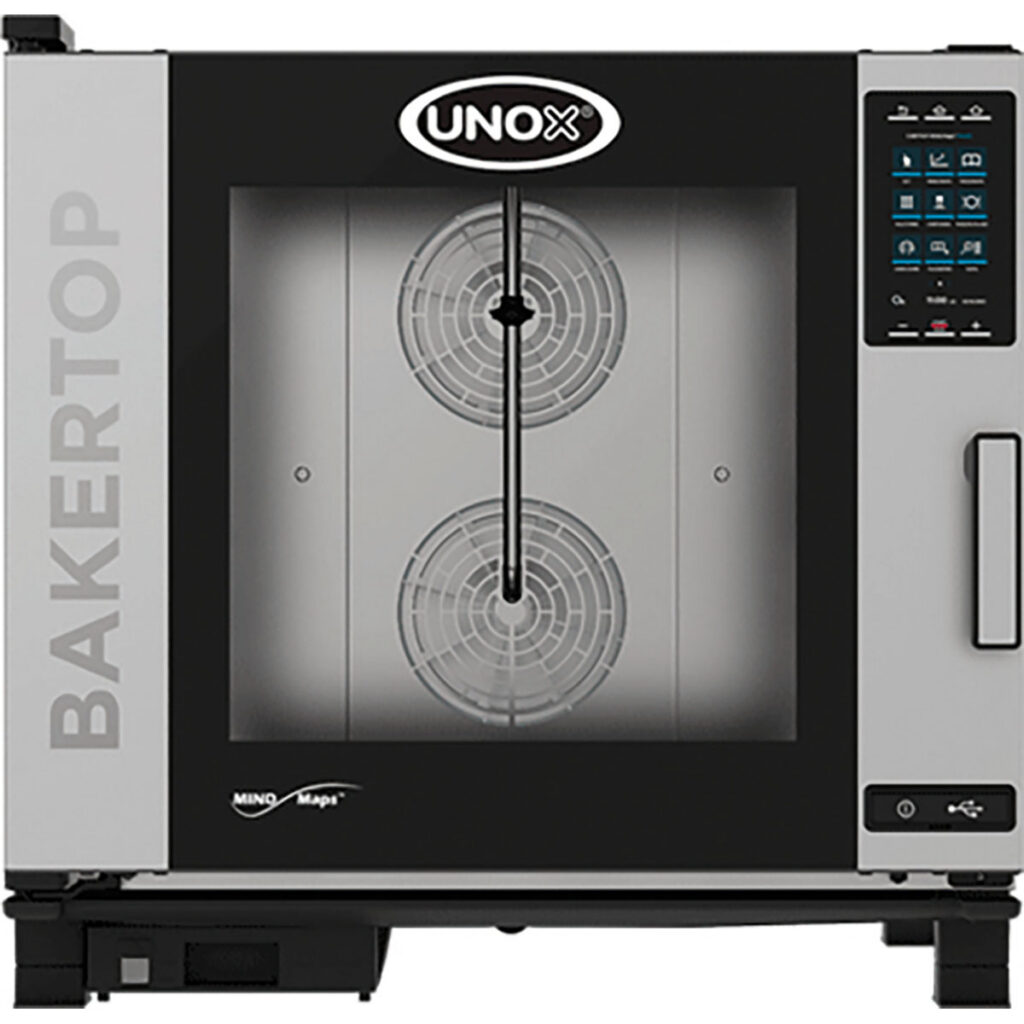 Unox Bakertop 6 Tepsı 600×400 Kombı Fırın Elektrıklı Plus Model + Kurulum Kıtı Gırılmelı