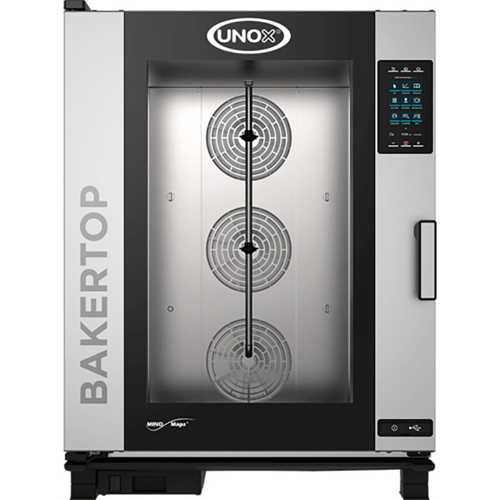 Unox Bakertop 10 Tepsı 600×400 Kombı Fırın Elektrıklı Plus Model + Kurulum Kıtı Gırılmelı