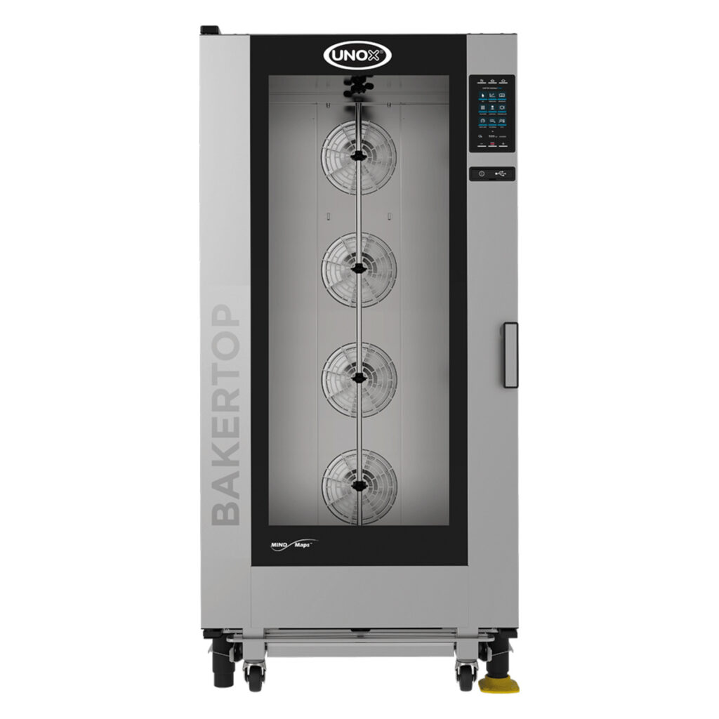 Unox Bakertop 16 Tepsı 600×400 Kombı Fırın Elektrıklı One Model
