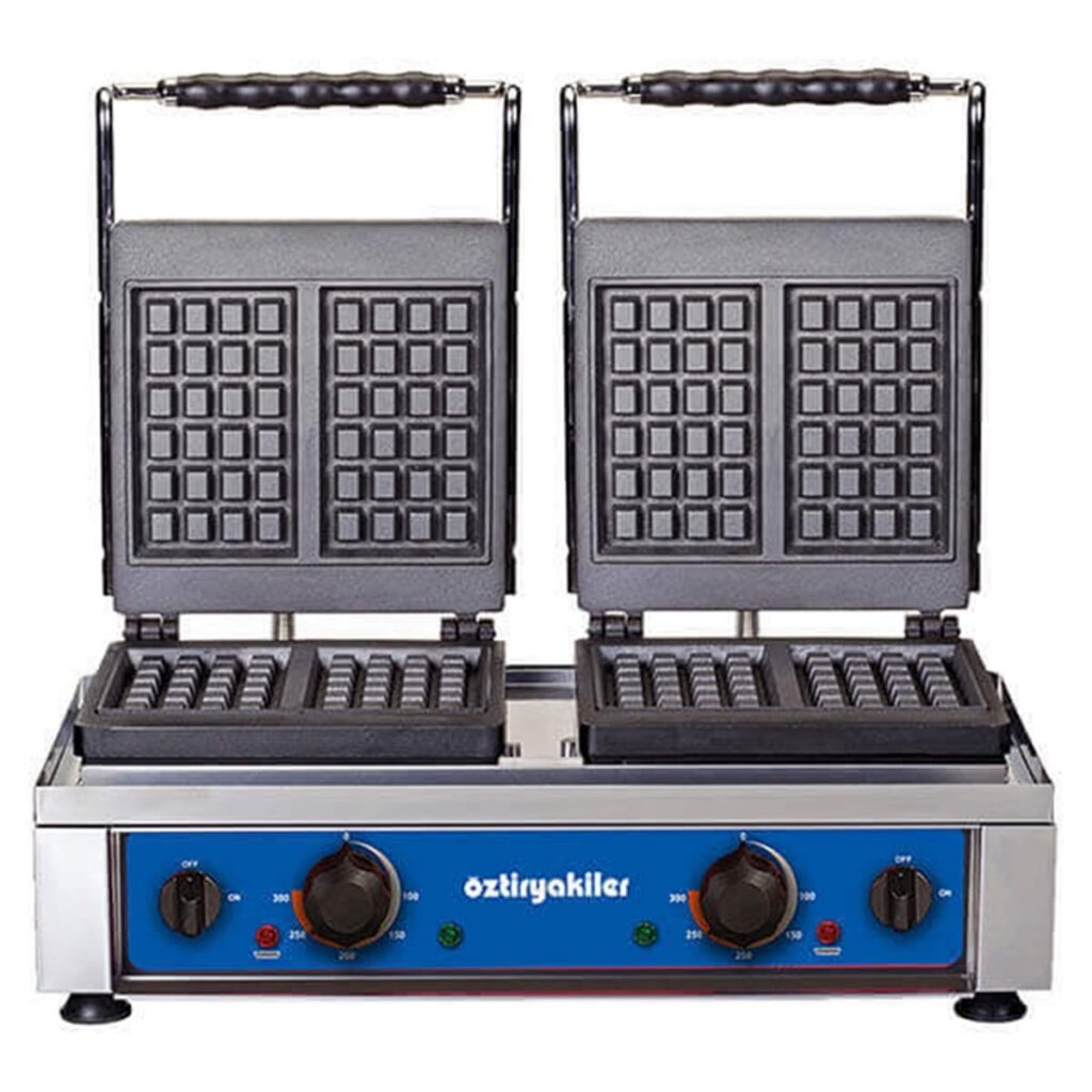 WAFFLE MAKINESİ IKILI KARE WKM 25 02